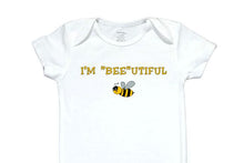Load image into Gallery viewer, 04 Embroidered Baby Bodysuit Honey Bee
