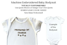 Charger l'image dans la galerie, 08 Embroidered Baby Bodysuit Dog Paws