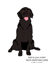 Load image into Gallery viewer, 0230 Sweater Black Lab Dog