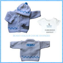 Load image into Gallery viewer, 0253  Sweater Bunny Grey