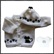 Load image into Gallery viewer, 0248 Sweater Kitten Black
