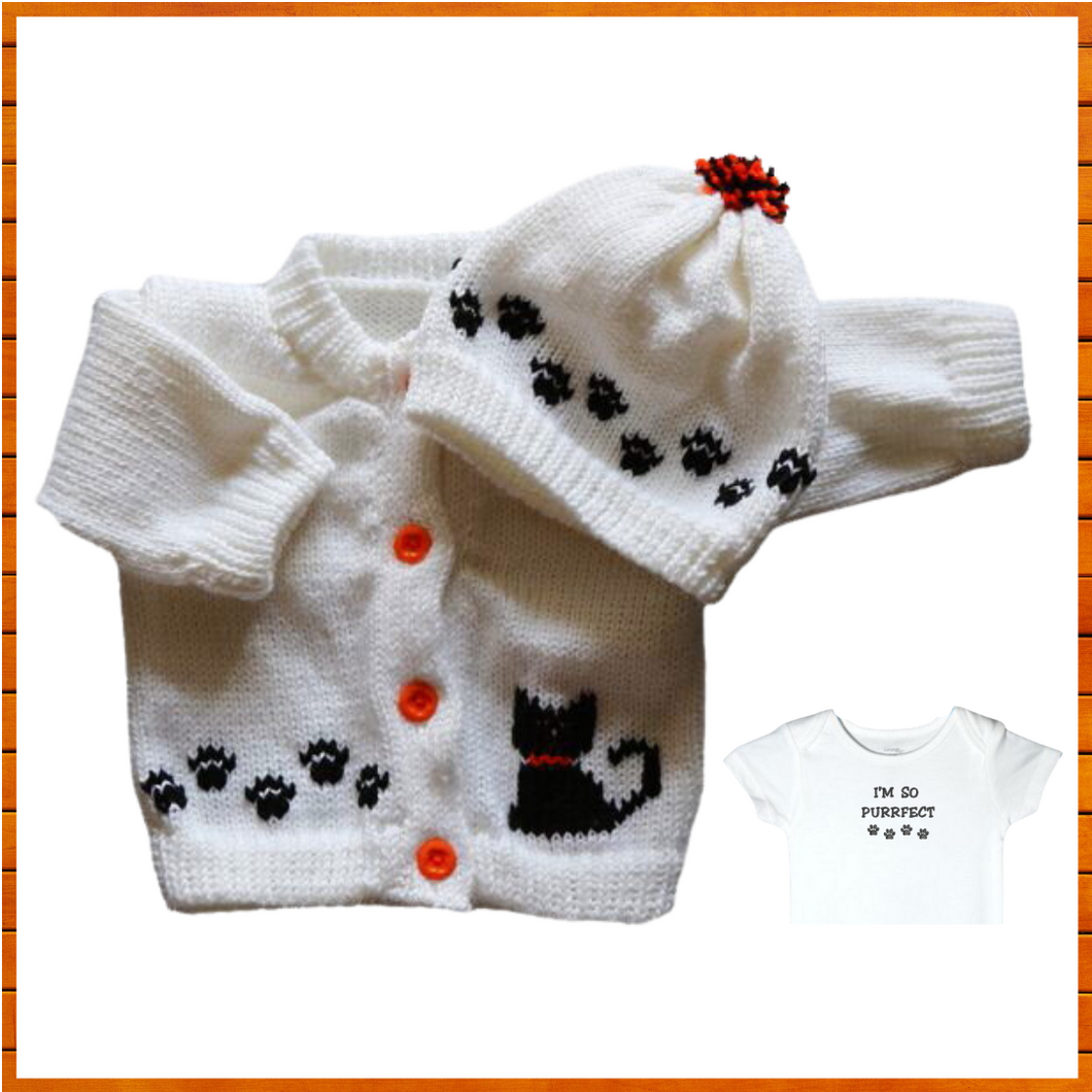 0270 Sweater Halloween Black Kitten