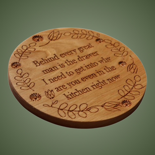 TR485 Trivet Your Favourite Quote