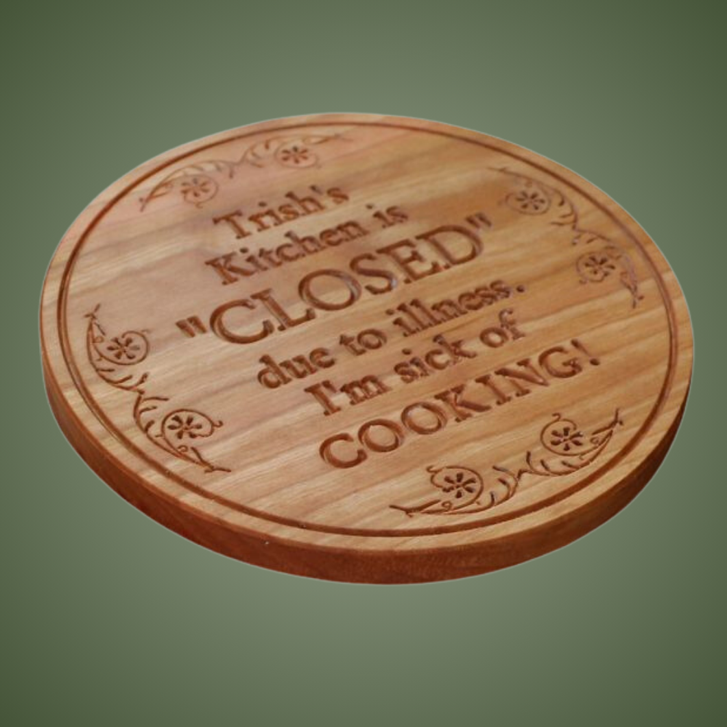 TR429 Trivet Sick of Cooking