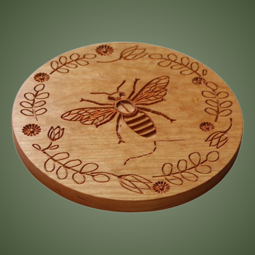 TR432 Trivet Honey Bee
