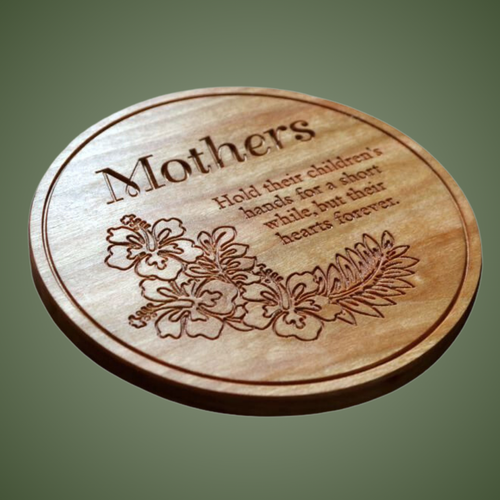 TR420 Trivet Mothers Flowers