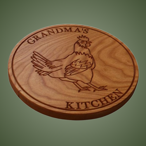 TR425 Trivet Rooster