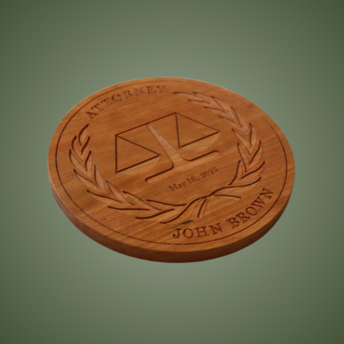 TR426F  Lawyer Scales of Justice