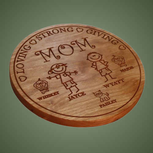 TR410 Trivet Mom & Kids