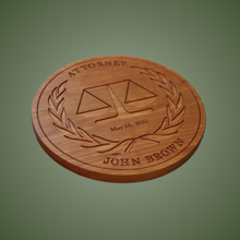 Load image into Gallery viewer, TR426D Trivet Attorney