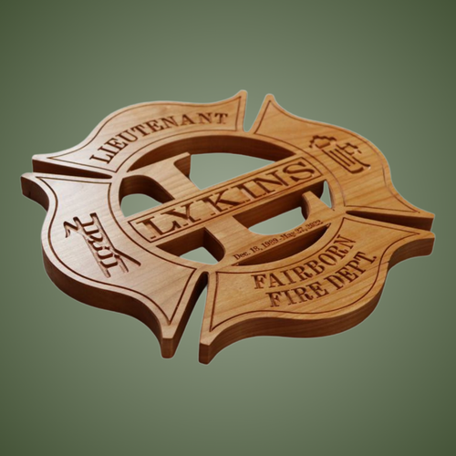 PL 002 Fireman Maltese Cross