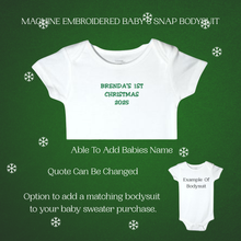 Load image into Gallery viewer, 0264 Sweater Ugly Christmas Baby Sweater