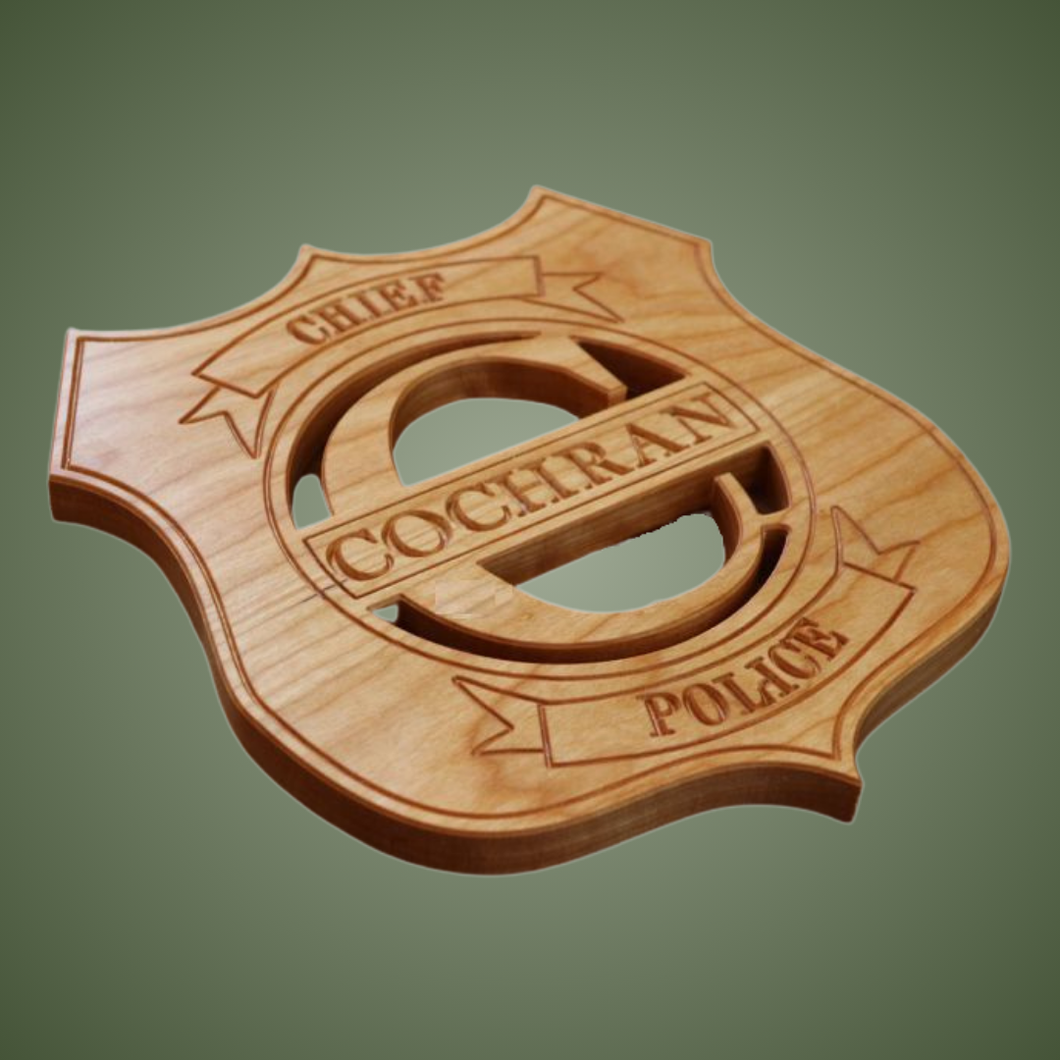 PL 004 Police Wall Badge
