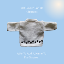 Load image into Gallery viewer, 0248 Sweater Kitten Black