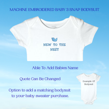 Load image into Gallery viewer, 0254 Sweater  Blue Bird