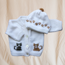 Load image into Gallery viewer, 0272 Sweater Two Cats