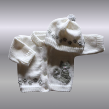 Load image into Gallery viewer, 0250 Sweater Cat Grey