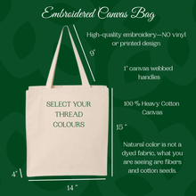 Load image into Gallery viewer, Personalized Embroidered Lawyer Canvas Tote Bag, Custom Attorney Gifts, Law School Graduate Gift, Bags