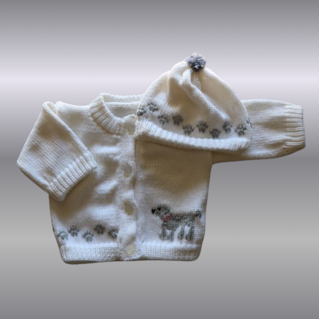 0251 Sweater Grey Dog