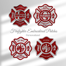 Charger l'image dans la galerie, 900  Firefighter Embroidered Personalized Patch