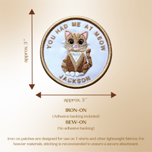 Load image into Gallery viewer, 905  Beige Cat Embroidered Patch