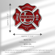 Charger l'image dans la galerie, 900  Firefighter Embroidered Personalized Patch