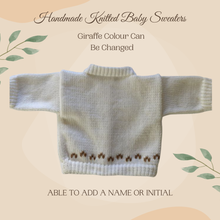 Load image into Gallery viewer, 0222  Sweater Giraffe