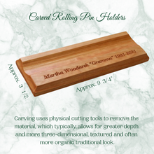 Charger l'image dans la galerie, RP899  Personalized Rolling Pin Holder