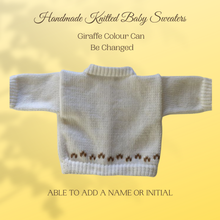 Load image into Gallery viewer, 0222  Sweater Giraffe