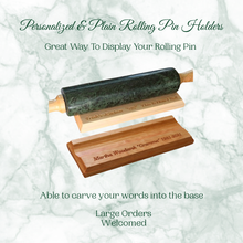 Charger l'image dans la galerie, RP899  Personalized Rolling Pin Holder