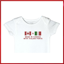 Charger l&#39;image dans la galerie, 04   Embroidered  Baby Bodysuit Heritage Flags