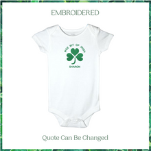 Charger l&#39;image dans la galerie, 07  Embroidered  Baby Bodysuit Irish