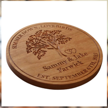 Load image into Gallery viewer, TR424 Trivet Anniversary or Wedding Tree