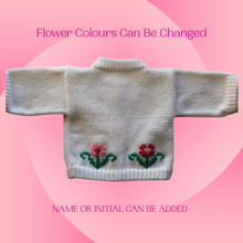 Load image into Gallery viewer, 0256A Sweater Flowers
