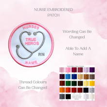 Load image into Gallery viewer, 922 Embroidered Patch Nurse