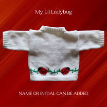 Load image into Gallery viewer, 0228  Sweater Ladybug