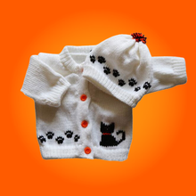 Load image into Gallery viewer, 0270 Sweater Halloween Black Kitten