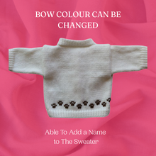 Load image into Gallery viewer, 0221  Sweater Teddy Bear