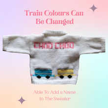 Charger l&#39;image dans la galerie, 0268  Sweater Train Pastel