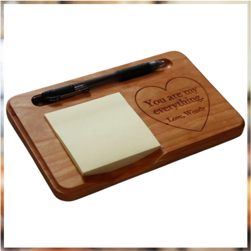 ST636  Notepad Holder Heart Love