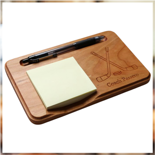 ST638  Notepad Holder Hockey