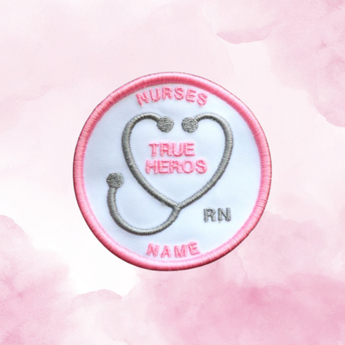 922 Embroidered Patch Nurse