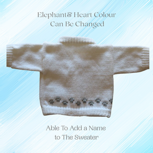 0258  Sweater Elephant