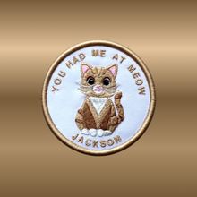 Load image into Gallery viewer, 905  Beige Cat Embroidered Patch