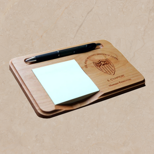 ST654 Notepad Holder Military Flags