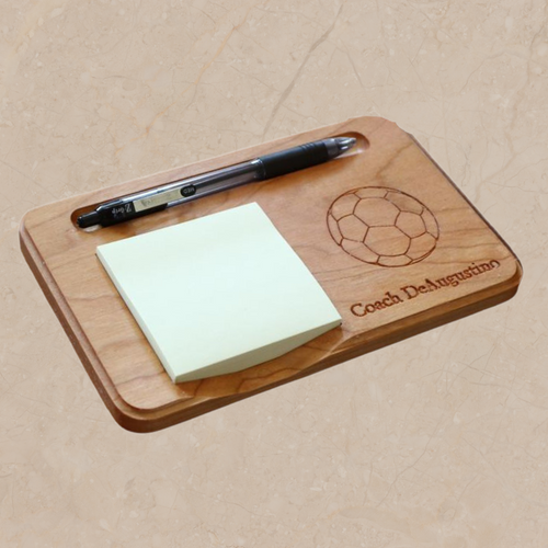 ST628 Notepad Holder Soccer Ball