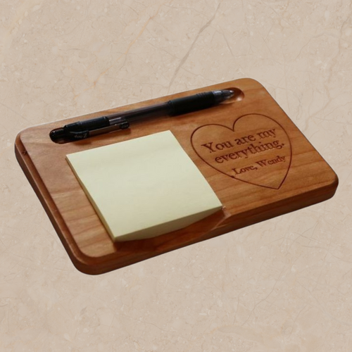 ST636  Notepad Holder Heart Love