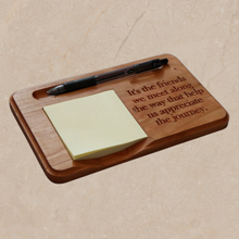 Load image into Gallery viewer, ST622  Notepad Holder Friendship Quote