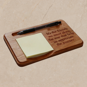 ST622  Notepad Holder Friendship Quote