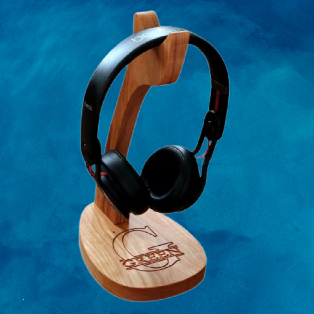 HP700 Headphone Stand Monogram Green